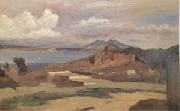 Jean Baptiste Camille  Corot Ischia,View from the Slopes of Mount Epomeo (mk05) oil painting